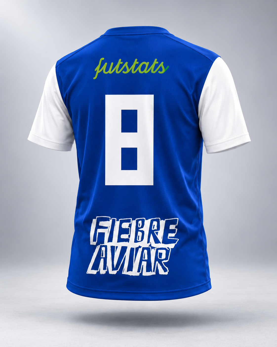 Camiseta jugador Galácticos, vista posterior