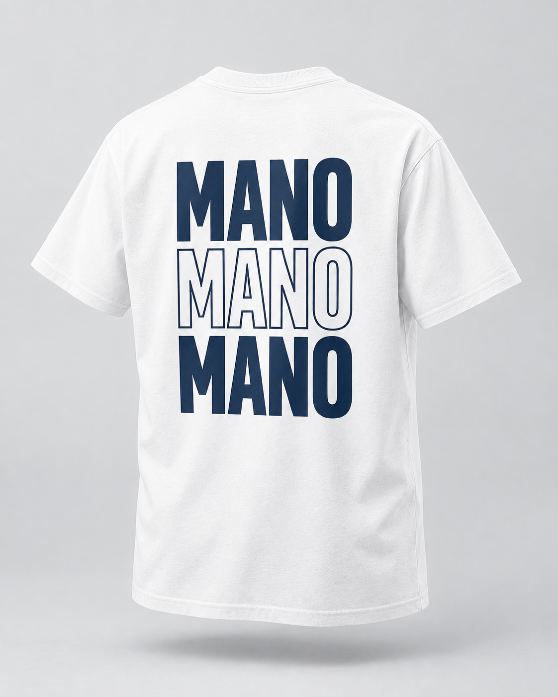 Polo Mano, Mano, Mano de Omar Pinedo, vista posterior