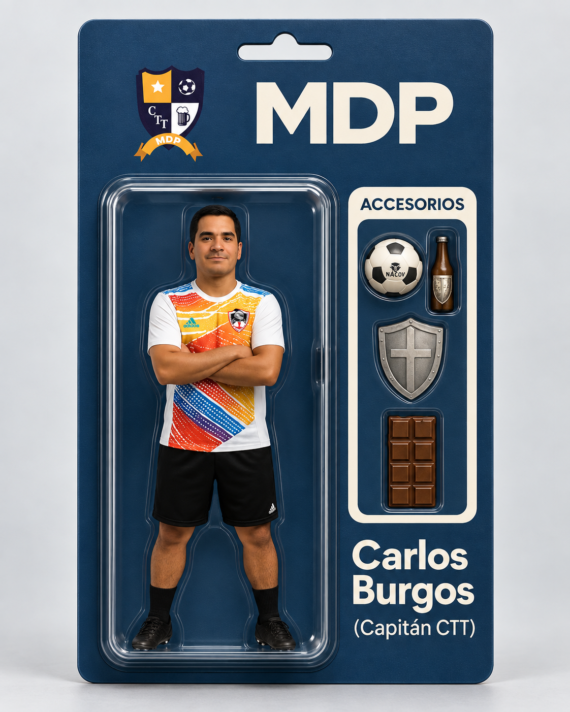 Muñeco Carlos “FutStats” Burgos