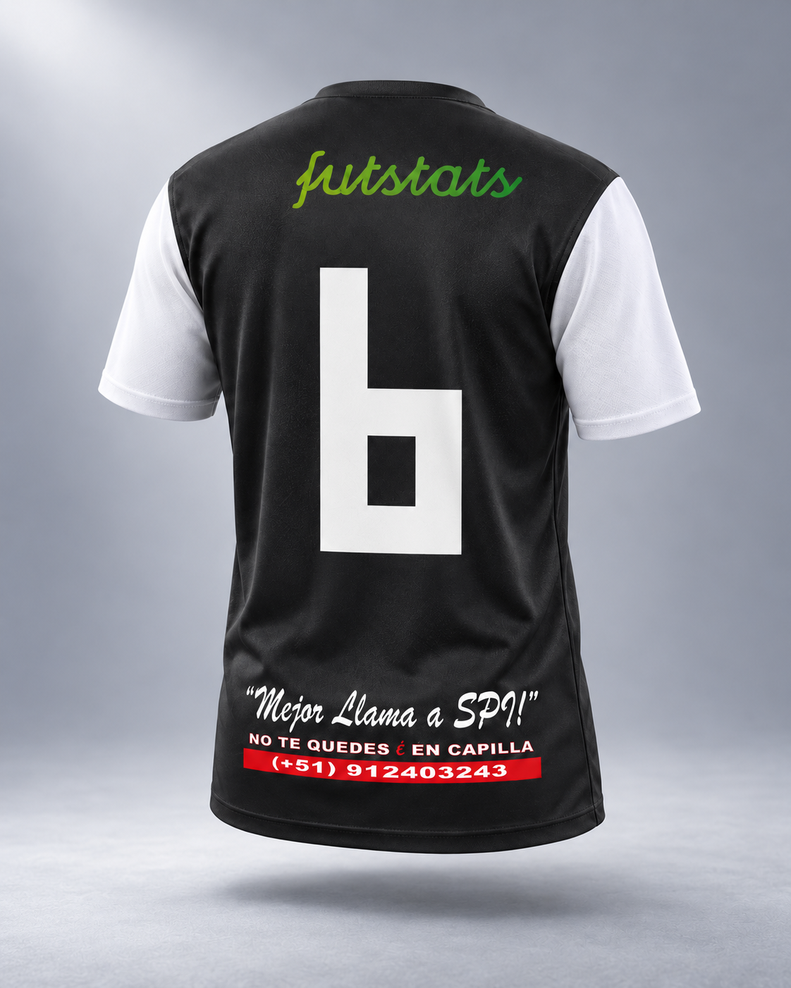 Camiseta jugador Caballeros del Tercer Tiempo, vista posterior