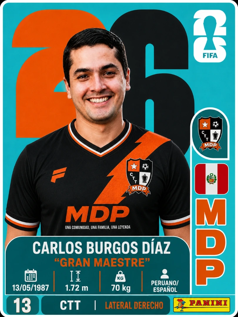 Ficha personal estilo FIFA, ejemplo 5